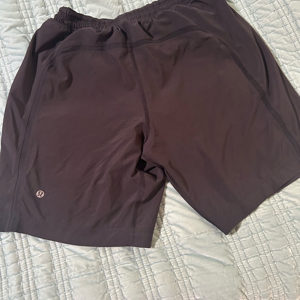 Lululemon Athletica Black Athletic Shorts Lightweight Moisture-Wicking